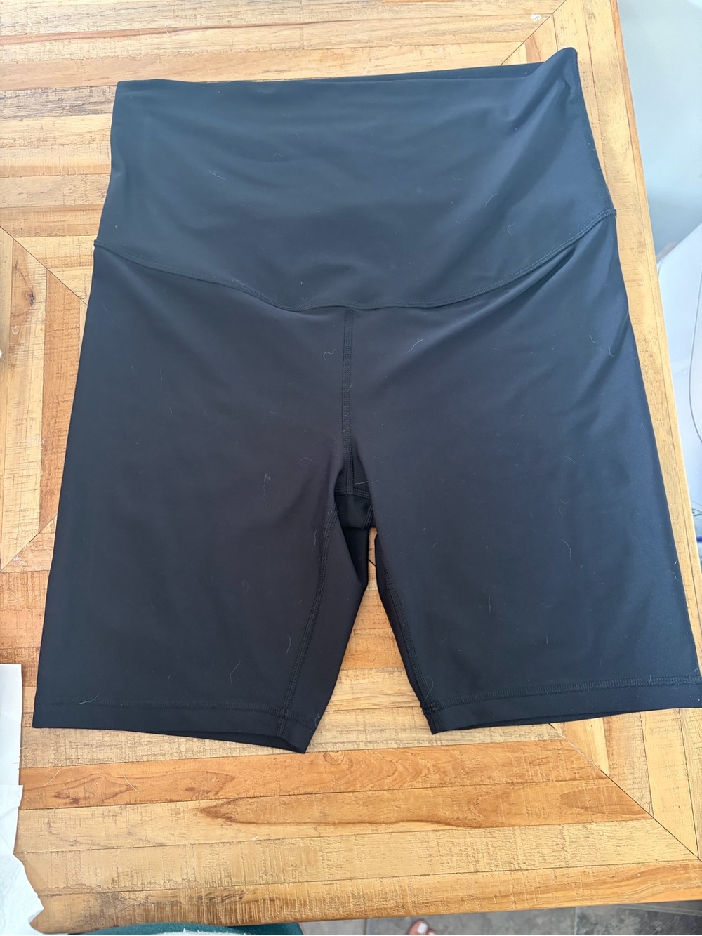 Old Navy Black High-Waist Bike Shorts